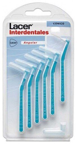 Lacer interdental angular cylindrical conical brush 6 units