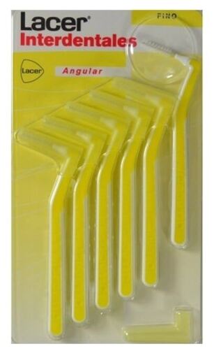 Lacer interdental brush fine angular cylinder 6 units