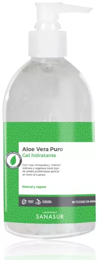 Pure Aloe Vera Moisturizing Gel 500 ml