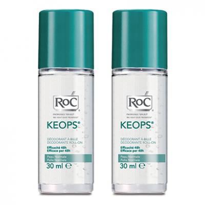 Keops Deodorant Roll-On Sensitive 30Ml Duplo