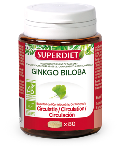 Ginkgo Biloba Bio 80 Capsules