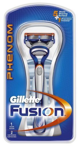 Gillette Fusion Phenom Razor + 2 Refills