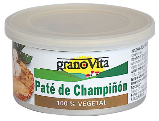 Vegetable pate with mushrooms, 125 Gr