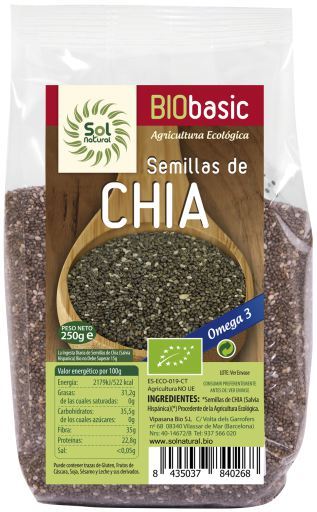 Chia Seeds Bio 250 gr