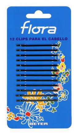 12 bobby pins FLORA, gold