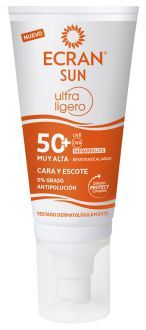 Sun Ultraligero Protector Solar Cara y Escote SPF 50 50 ml