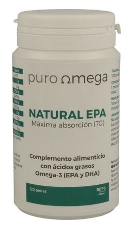 Natural Epa High Concentration 120 Pearls