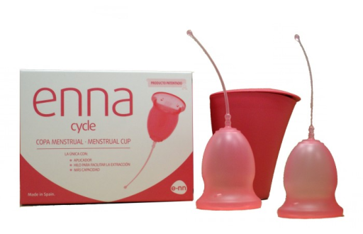 Menstrual Cup Size M 2 Cups + Sterilizer