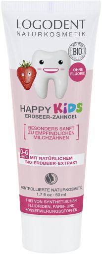 Strawberry Children&#39;s Toothpaste without Fluoride 50 ml