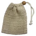 Sisal and Cotton Soap Bag