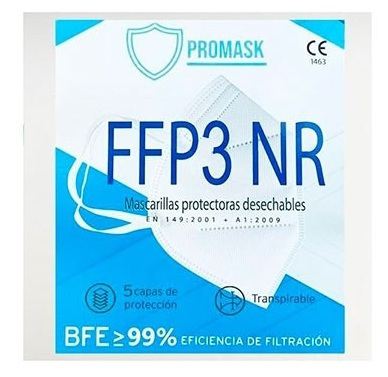 White FFP3 Mask