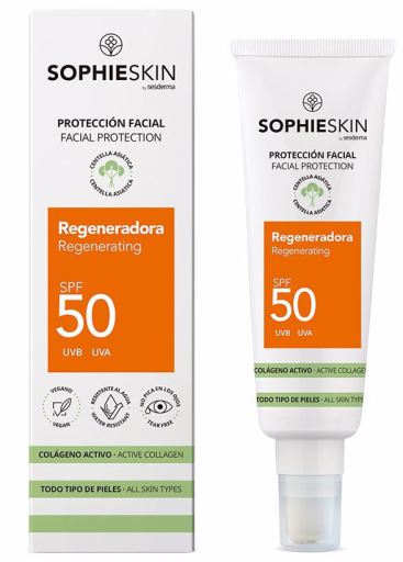 Regenerating Facial Sun Cream Spf50 50 ml