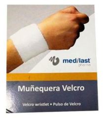 Velcro Beige Wristband Size M