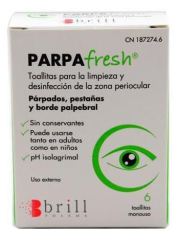 Hylo Parpafresh Eye Wipes 6 units