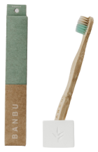 Junior Green Bamboo Toothbrush