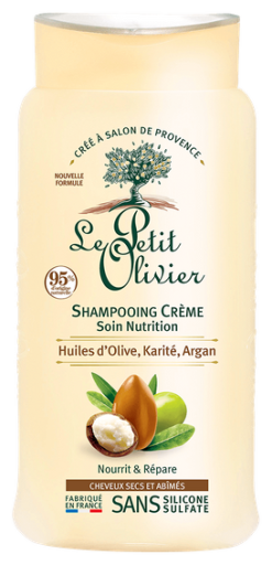 Le Petit Olivier Olive, Shea, Argan Oils Cream Shampoo - Dry & Damaged Hair  250 ml