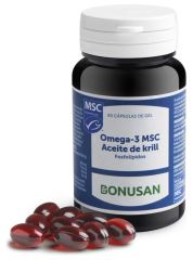 Omega 3 Msc Krill Oil 60 Gelatin Capsules