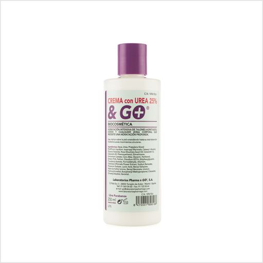 Urea Cream 25% &amp; Go 250 ml