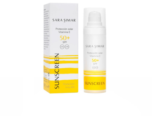 Facial Sunscreen with Vitamin E Spf50 30 ml