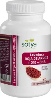 Red Yeast Rice with Q10 &amp; Dha 550 mg 60 Capsules