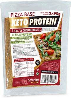 Keto Protein Pizza Base 2 x 90 gr