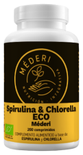 Spirulina &amp; Chlorella Eco 200 Tablets