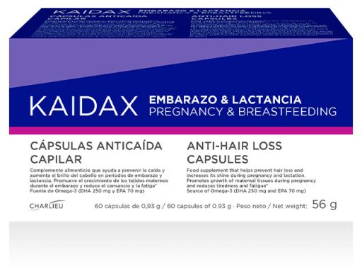 Kaidax Pregnancy &amp; Breastfeeding Capsules 60 Capsules