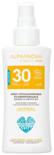 Organic Sun Spray SPF 30 Bio Travel Format 90 gr