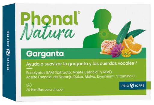 Natura Throat 20 Lozenges