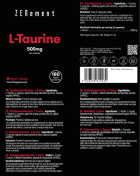 L-Taurine 180 Capsules