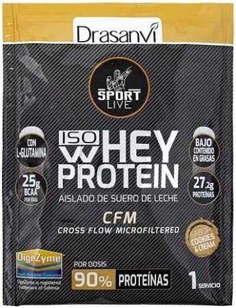 Whey Protein Isolate Cookies And Cream 30 gr Sport