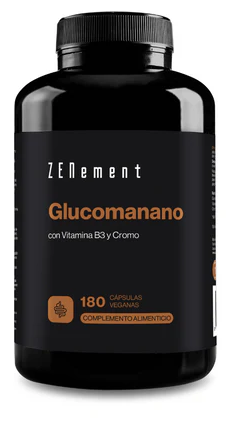 Glucomannan with B3 and Chromium 180 Capsules