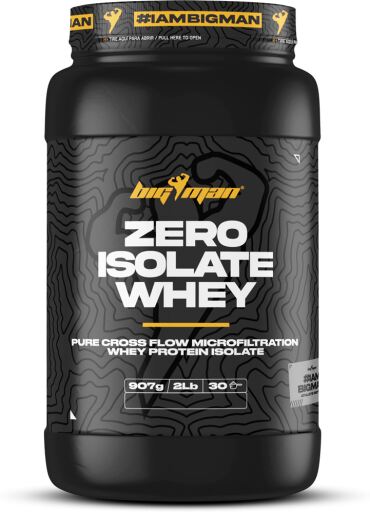 Zero Whey Protein Isolate Choco Blanco 910 gr 2 Lbs