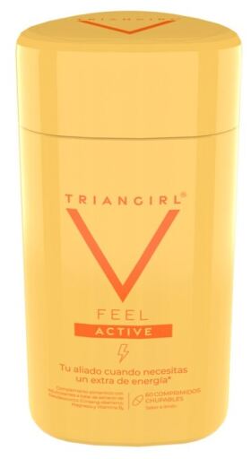 Triangirl Feel Active Lemon Flavor 60 Suckable Tablets