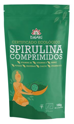 Spirulina Superfood 200 Organic Tablets